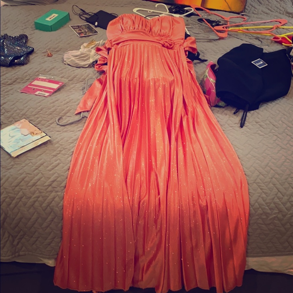 Beautiful sparking gown. Price is negotiable